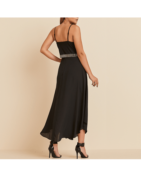 Cropped Bordado Preto