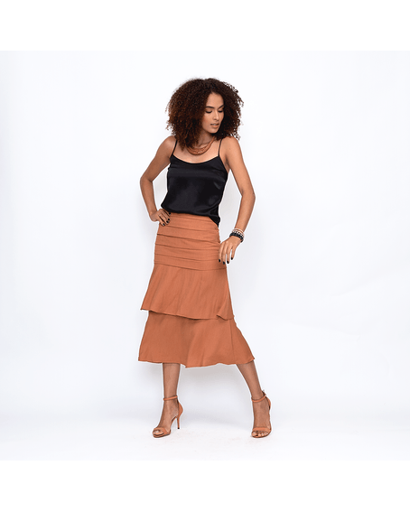 Blusa Alça Básica Preta