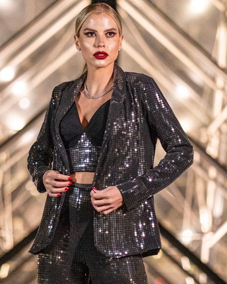 Blazer Paetê Preto