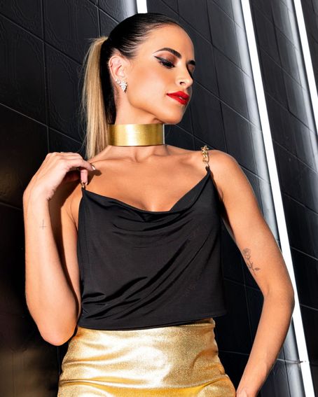 Top Night Corrente Preto