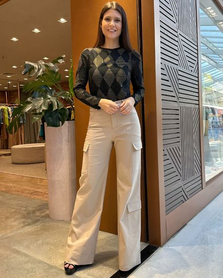 Calça Alfaiataria Fendi