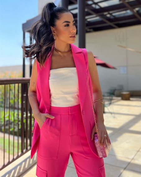 Colete Agatha Pink