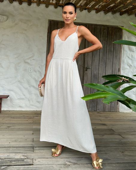 Vestido Top Natural