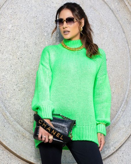 Blusa Tricot Soft Verde