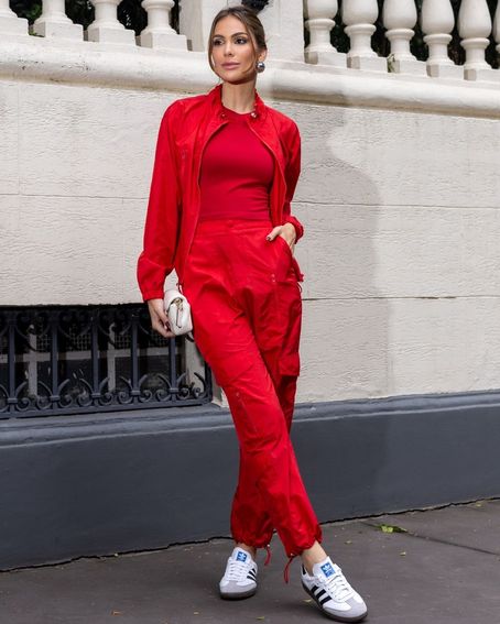 Calça Sport Chic Vermelha