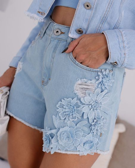 Short Jeans Flores
