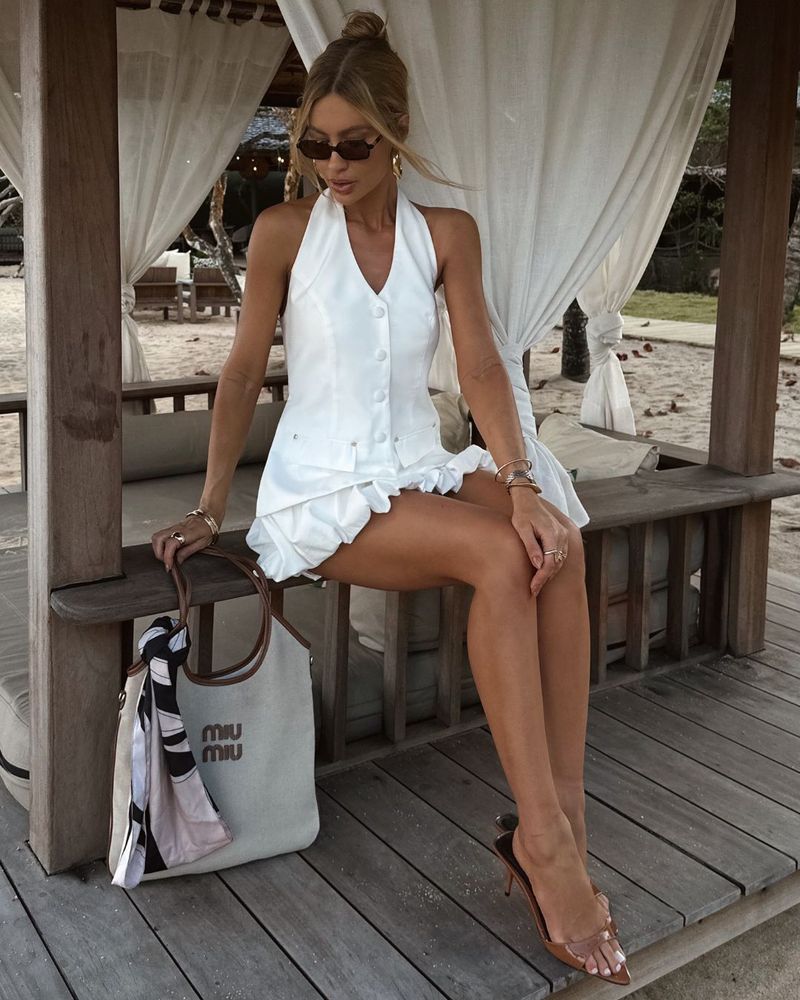 ShortSaiaOffWhite