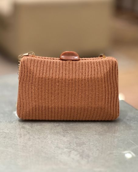 Clutch Tricô Amber