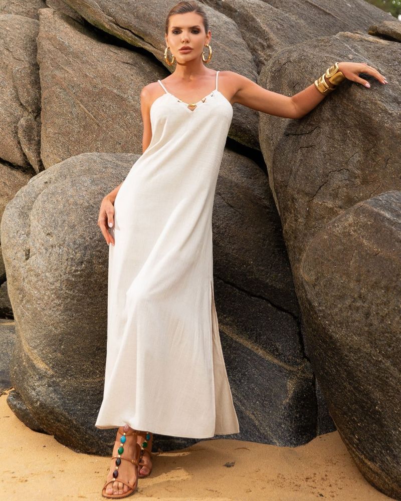Vestido-Linho-Cordao-Pedrarias