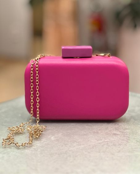 Clutch Brilho Pink