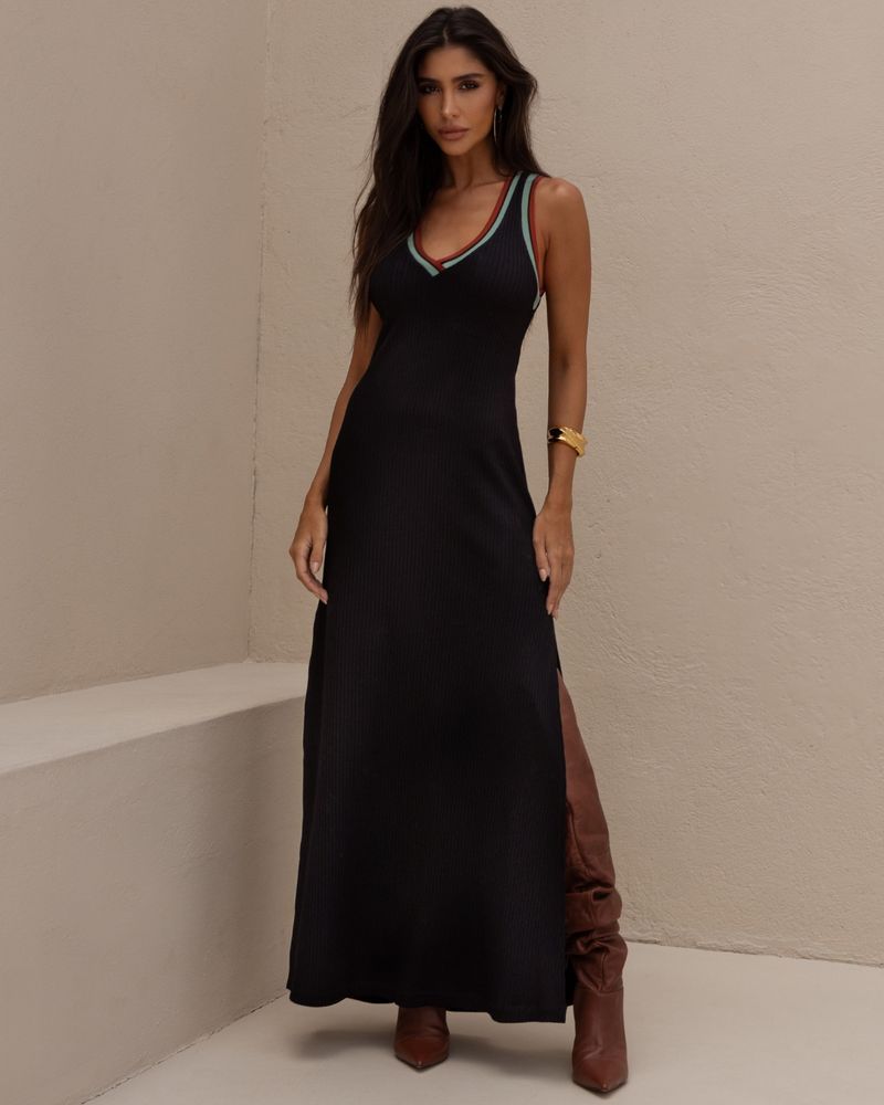 Vestido-Canelado-Retilinea