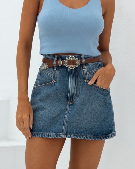 Short-Saia Denim