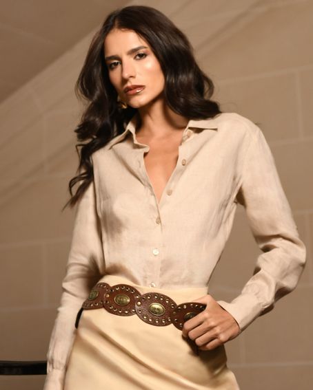 Camisa Gi Areia