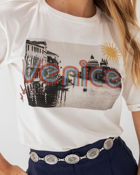 T-Shirt Venice Off White