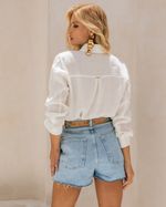 SHORTS-JEANS-STONE-WASH