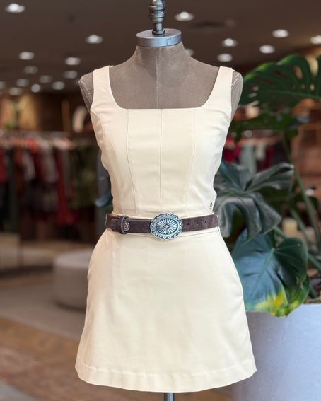 Cinto Boho Chic Tachas Marrom