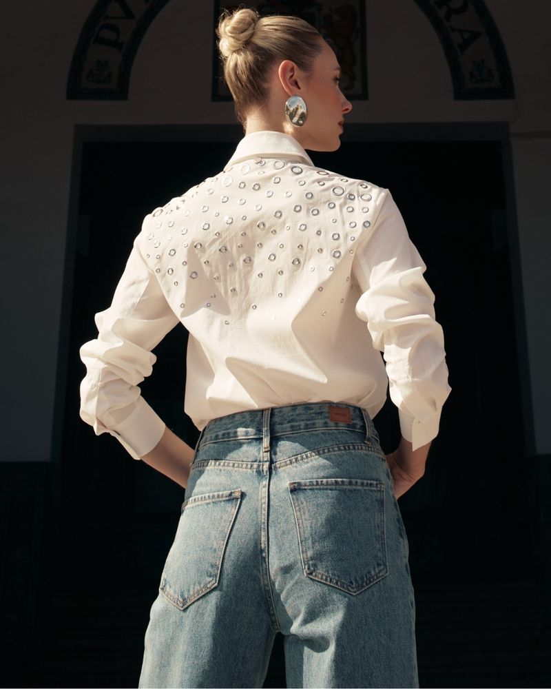 Camisa-Tricoline-Ilhos