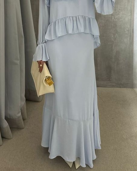 Saia Fluid Transparence Azul Céu