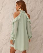 Vestido-Fluid-Mangas-Babados