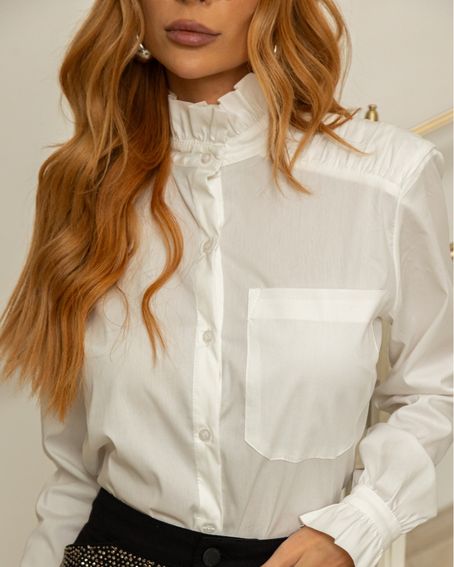 Camisa Romantic Off White