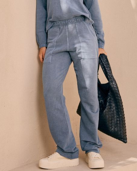 Calça Malha Basic Marinho