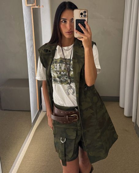 T-Shirt Love Army Off White
