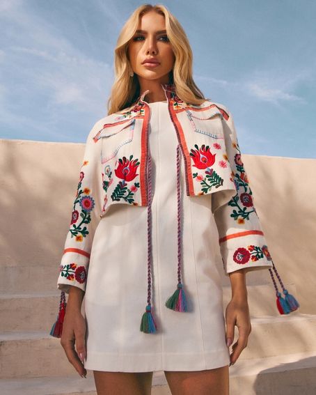 Casaqueto Indian Paisley Off White