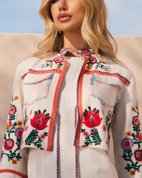 Casaqueto Indian Paisley Off White