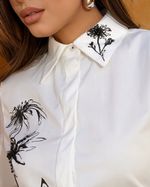 Camisa-Flower-Black