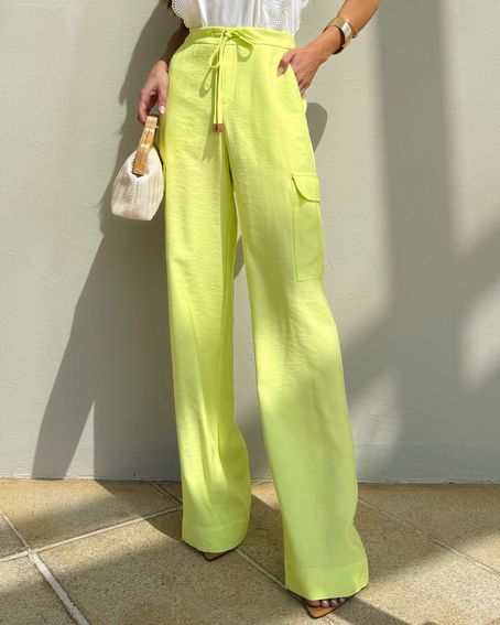 Calça Alfaiataria Cargo Lima