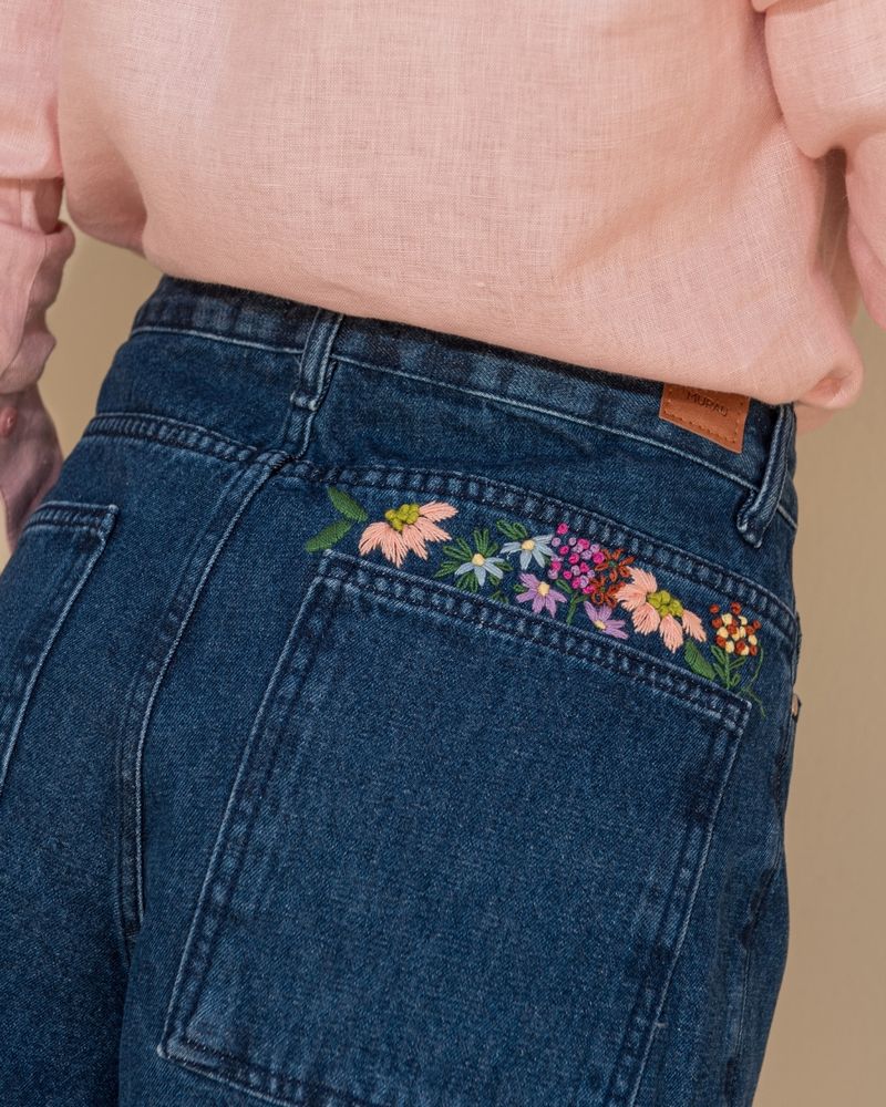 Short-Jeans-Bordado