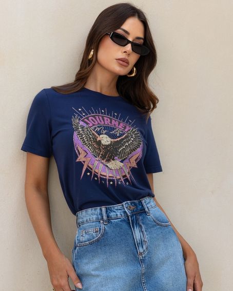 T-Shirt My Life Marinho