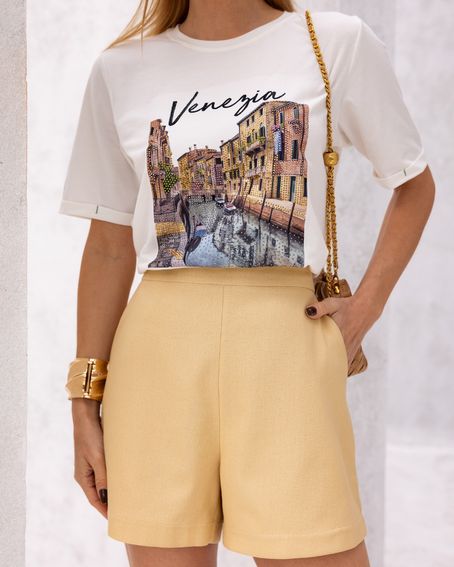 T-Shirt Venezia Off White
