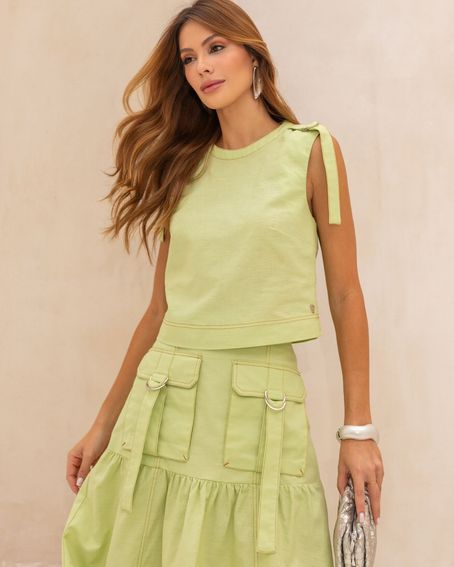 Blusa Martingale Verde Pistache