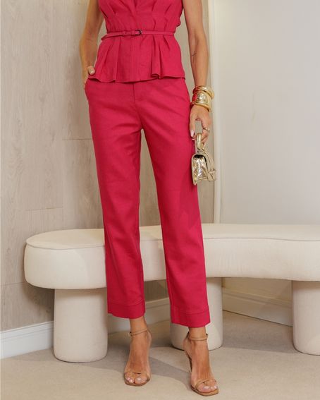 Calça Pietra Pink Carmine
