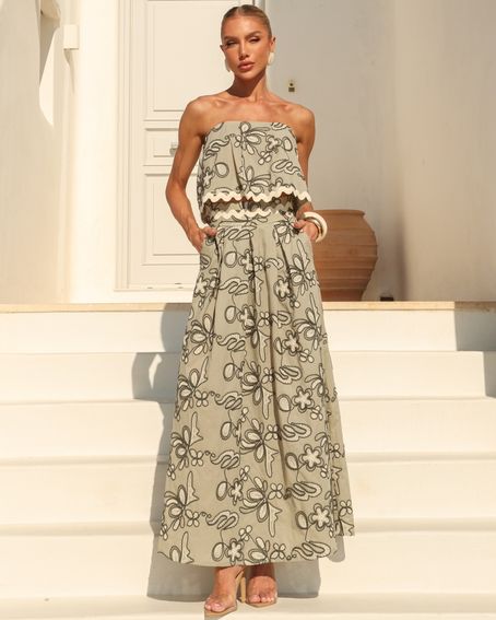 Saia Cordonês Verde Sage