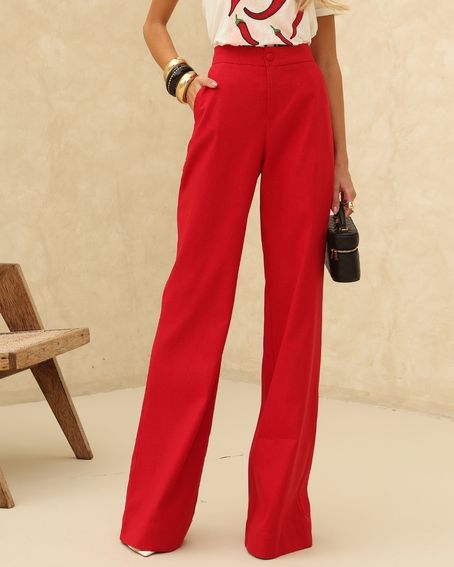 Calça Agatha Vermelha