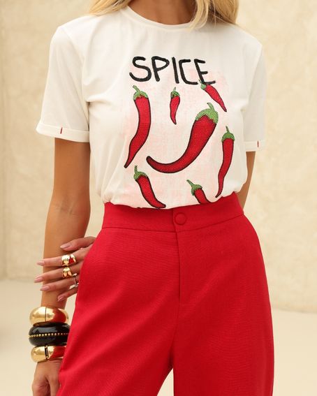 T-Shirt Spice It Up Off White