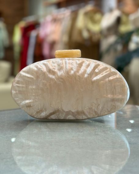 Clutch Madrepérola Champagne