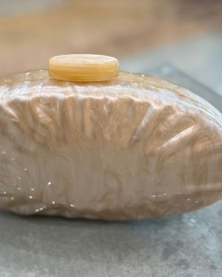 Clutch Madrepérola Champagne