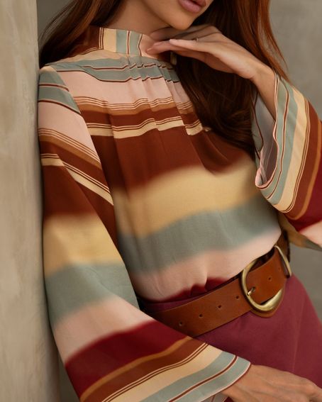 Blusa Stripes Degradê